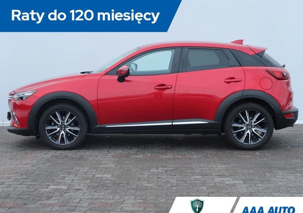 Mazda CX-3 cena 77000 przebieg: 99880, rok produkcji 2017 z Hrubieszów małe 191